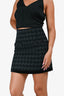 Sandro Grey Tweed Mini Skirt Size 38