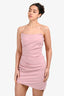 Elliatt Pink Strapless 'Passion' Mini Dress Size M