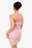 Elliatt Pink Strapless 'Passion' Mini Dress Size M