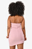 Elliatt Pink Strapless 'Passion' Mini Dress Size L