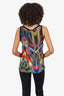 Missoni Black/Multicolour Print Tank Top Size S