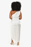 Elliatt White One Shoulder 'Cristina' Midi Dress Size L