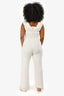 Misha White Ruched Sleeveless 'Ailsa' Jumpsuit Size L