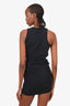 T by Alexander Wang Black Sleeveless Ruched Dress Size XS