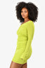 Katie May Green Open Back L/S 'Catalyst' Mini Dress Size L