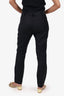 The Row Black Cotton Slim Leg Pants Size 4