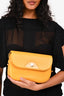 Christian Dior Vintage Mustard Grained Leather Crossbody Bag