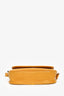 Christian Dior Vintage Mustard Grained Leather Crossbody Bag