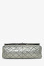 Pre-Loved Chanel™ Silver Metallic Reissue 226 Double Flap Bag