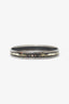 Hermès Black Enamel Celestial Print Bangle