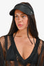 Helen Kaminski Black Straw Hat Sun Visor