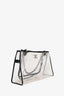 Pre-Loved Chanel™ 2006-08 Black PVC Leather Trimmed CC Tote (As Is)