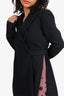 Proenza Schouler Black Wrap Blazer Size 2