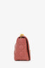 Christian Dior 2022 Rust Cannage Leather Medium Caro Shoulder Bag