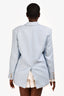 Lou Lou Studio Light Blue Linen "Sore" Oversized Blazer Size M