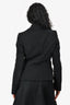 Love Moschino Black Crystal Embellished Blazer Size 6