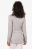 Christian Dior Grey Single Breasted Suit Jacket Size 46 Mens