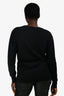 Stella McCartney Black Wool/Silk Lipstick Printed Sweater Size 44