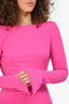 Katie May Pink Long Sleeve 'Glisten' Mini Dress Size M