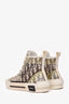 Christian Dior Navy Oblique B23 High Top Sneakers Size 41