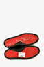 Christian Louboutin Black Leather Studded Slip On Sneaker Size 41