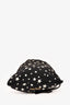 Miu Miu Black/White Star Printed Pouch