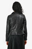 Mackage For Aritzia Black Leather Biker Jacket Size XXS