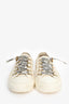 Christian Dior Cream 'Walk'n'Dior' Sneakers Size 37.5