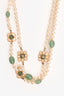 Pre-Loved Chanel™ 2016 Faux Pearl Flower Blossom Station Necklace