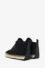 Balenciaga Black Suede Espadrille Boots Size 41