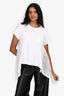 Sacai 2023 White Lace Detail T-Shirt Size 2