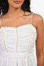 Tularosa White/Beige Cotton Mini Dress Size XS