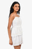 Tularosa White/Beige Cotton Mini Dress Size XS