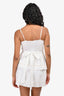 Tularosa White/Beige Cotton Mini Dress Size XS