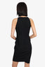 Versace Collection Black/Gold Zipper Dress Size 42