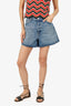 Agolde Blue Denim Shorts Size 31