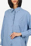 The Frankie Shop Blue Botton Down Shirt Size S