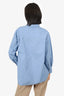 The Frankie Shop Blue Botton Down Shirt Size S