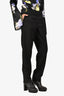 The Kooples Black Straight Leg Trousers Size 40