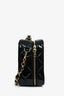 Pre-Loved Chanel™ 1994-96 Black Patent Leather Large Vanity Case