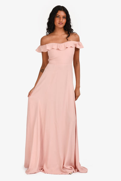 Shoulder Maxi Reformation Verbena Reformation Blush Pink 'Verbena