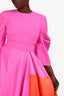 Solace London Purple/Orange Crepe Belted Gown Size 4
