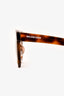 Balenciaga Tortoise Logo All Over Sunglasses