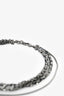 Pre-Loved Chanel™ 2013 Gunmetal Triple CC Chain Necklace