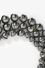 Christian Dior Silver Toned Triple Jingle Bell Choker