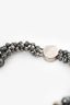 Christian Dior Silver Toned Triple Jingle Bell Choker