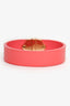 Louis Vuitton Coral Patent Leather Bracelet Size 17