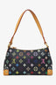 Louis Vuitton 2006 Black Multicolour Monogram Eliza Shoulder Bag
