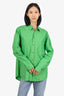 Nanushka Green Button Down Shirt Size M
