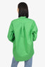 Nanushka Green Button Down Shirt Size M